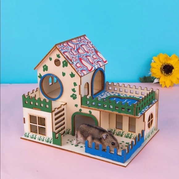 Colorful House Design Hamster House 🐀 - Picture 5 of 7